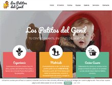 Tablet Screenshot of lospatitosdelgenil.es